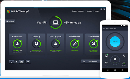 AVG PC TuneUp 23.2 Crack + Activation Code Free Download 2024
