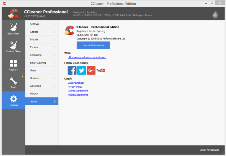 CCleaner Pro 5.88.9346 Crack + Serial Key 2022 Full Latest Version Download Here