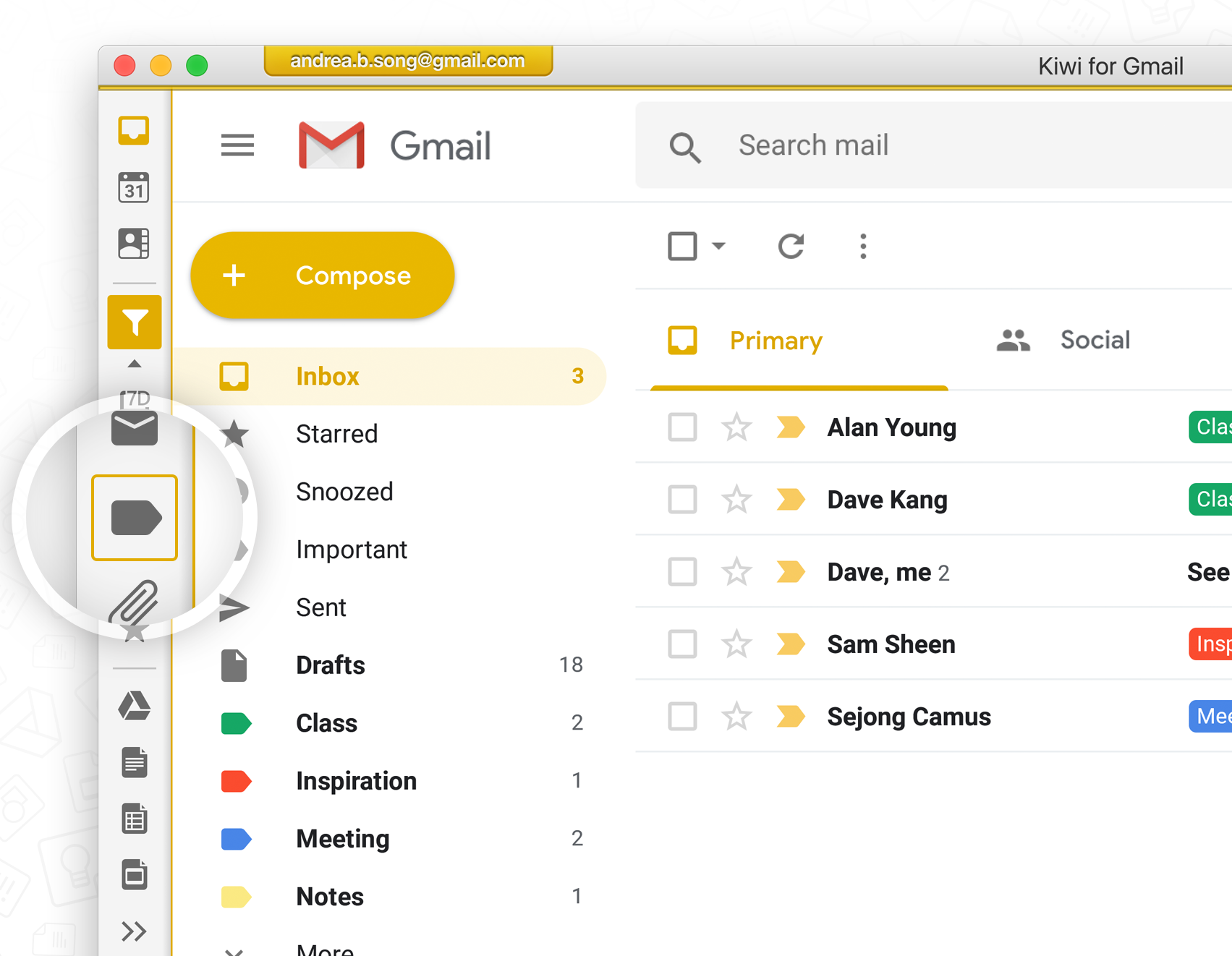 Kiwi for Gmail 3.4.5 Crack + Serial Key Free Download 2023